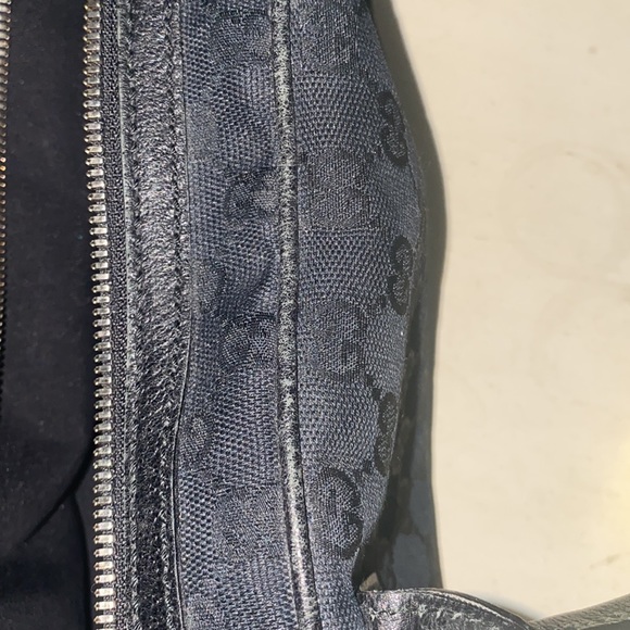 🖤 GUCCI Princey Boston satchel in black GG canvas! - Picture 9 of 13